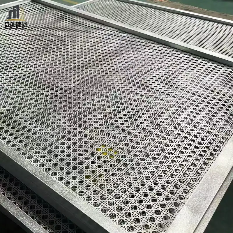 Perforated Woven Aluminum Panel